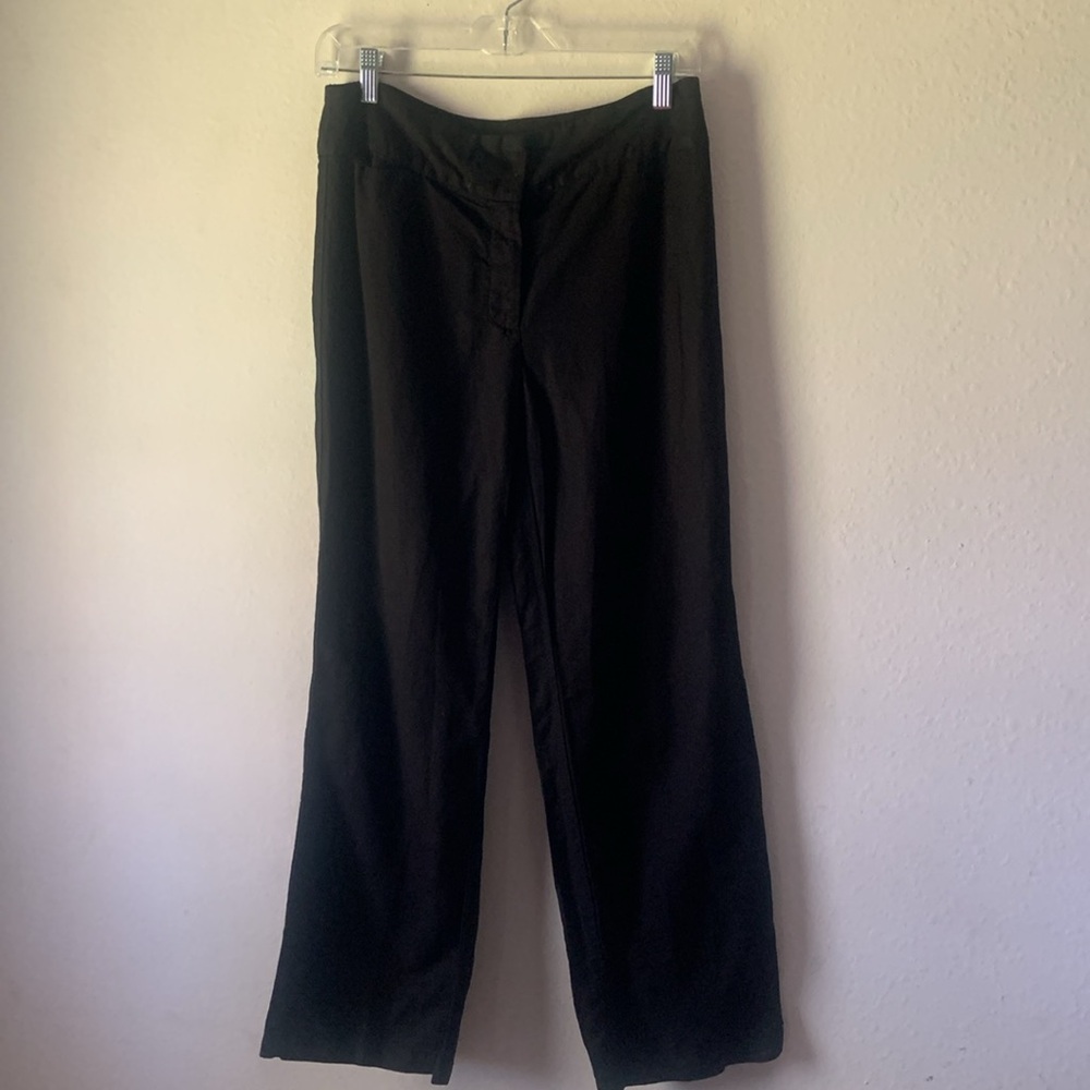 Eileen Fisher Women’s Size 10P Linen Lyocell Blend Pants Medium Petite